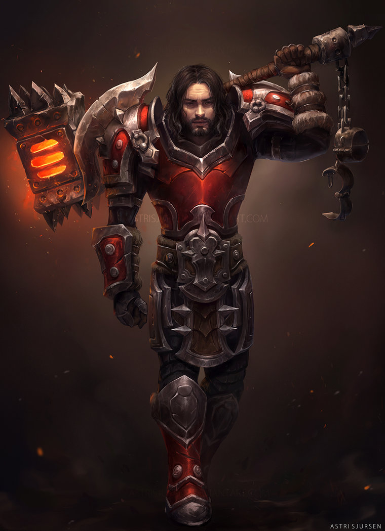 Воин. Автор: Astri-Lohne