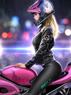 D.Va's daily life
