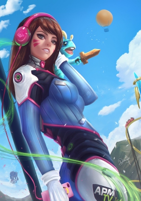 D.Va going to Blizzard World