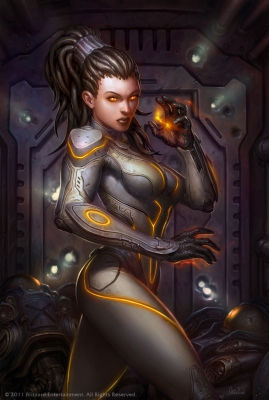 BlizzCon key art 2011 Starcraft's Kerrigan