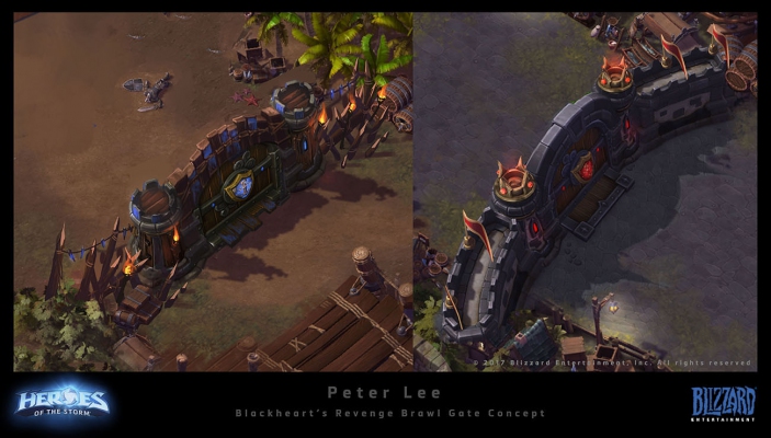 Blackheart's Revenge Gate Concept