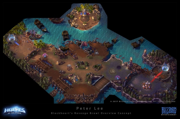 Blackheart's Revenge Overview Concept