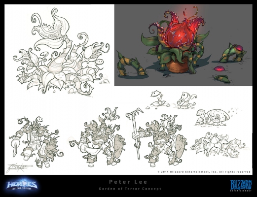 Garden of Terror Concept