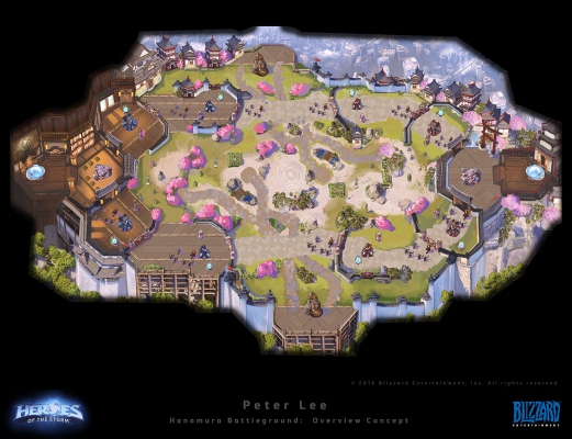 Hanamura Battleground Overview