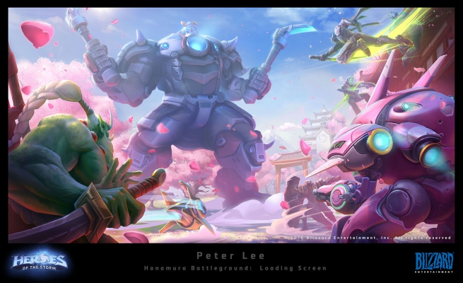 Heroes of the Storm Loading Screen