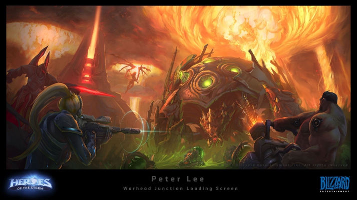 Heroes of the Storm Loading Screen