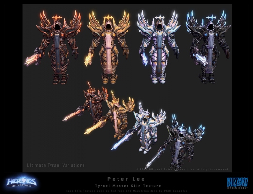 Tyrael Master Skin Texturing