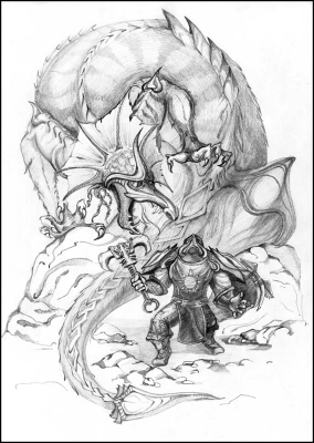 Воин и дракон