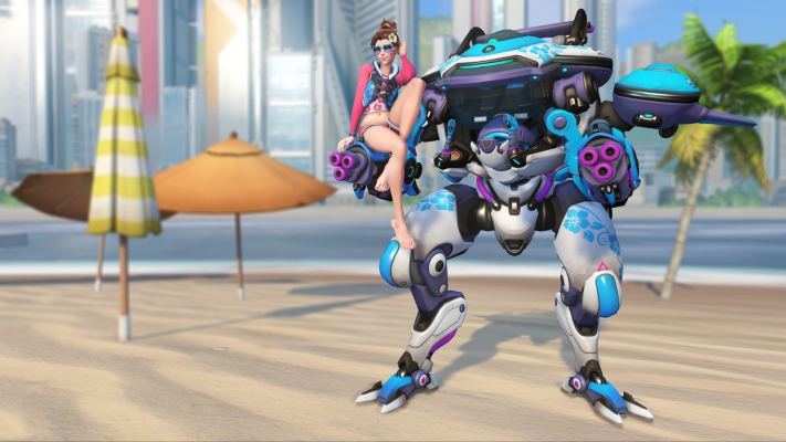 Overwatch Summer Games Waveracer D.Va