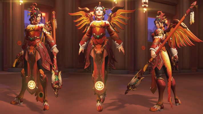 Overwatch - Mercy Zhuque Skin
