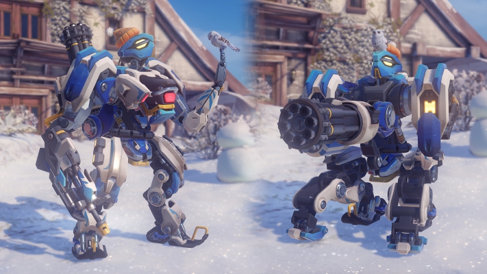 Overwatch Winter Wonderland 2017 - Avalanche Bastion
