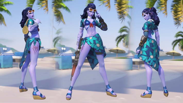 Overwatch Summer Games Widowmaker - Côte d’Azur