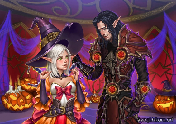 Halloween night