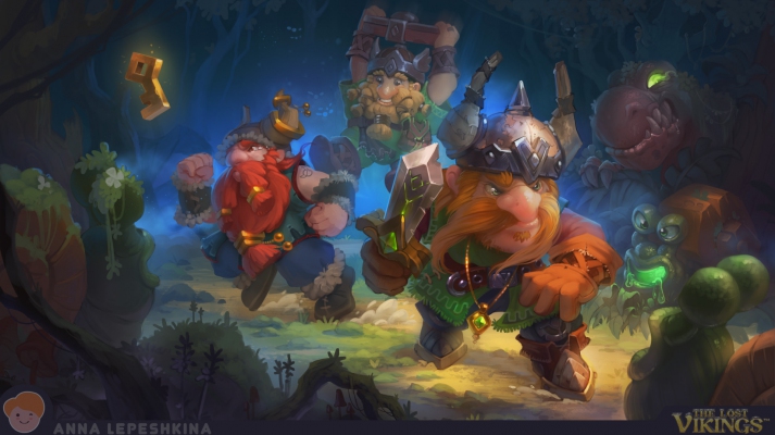 The Lost Vikings fan art