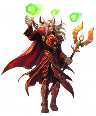 Blood Elf Male Warlock