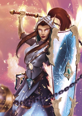 Blood Elf Paladin Brigitte. 