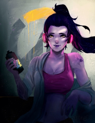 WidowMaker - Graffiti Girl