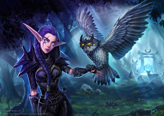 Tyriana and Ghostfeather