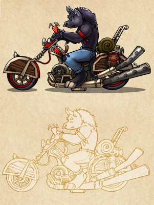 Байкер Бускан