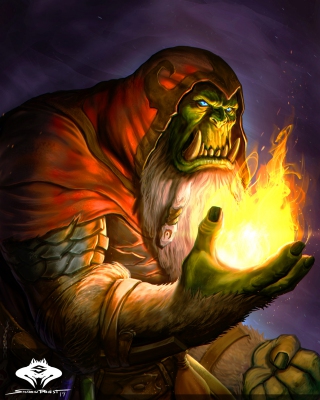...Commission: Orc Shaman...