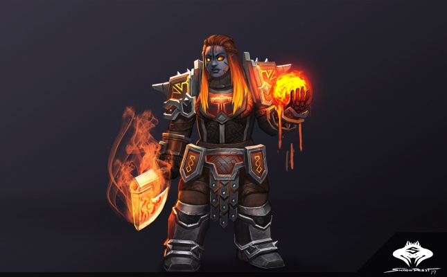 ...Commission: Dark Iron Dwarf Shaman...