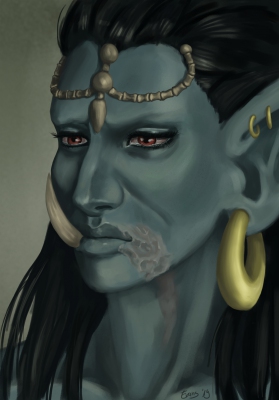 Xia'tara, nicknamed "Fury"