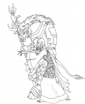 Друид и нежить-маг