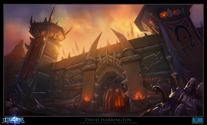 Garrosh Home Screen - Heroes of the Storm