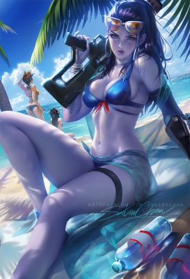 summer game widowmaker