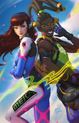 D.Va and Lucio