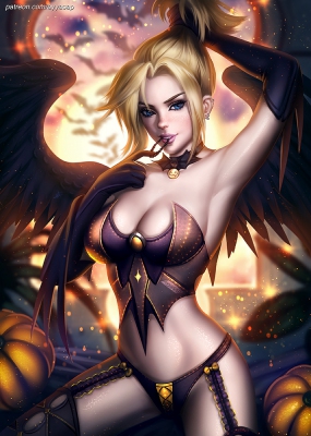 Halloween party Mercy 