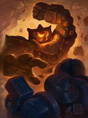 Stone Golem Awakens