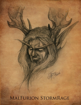 MalFurion StormRage - Sketch